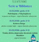 Ferie w Bibliotekach
