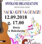 Spotkanie organizacyjne - nauka...